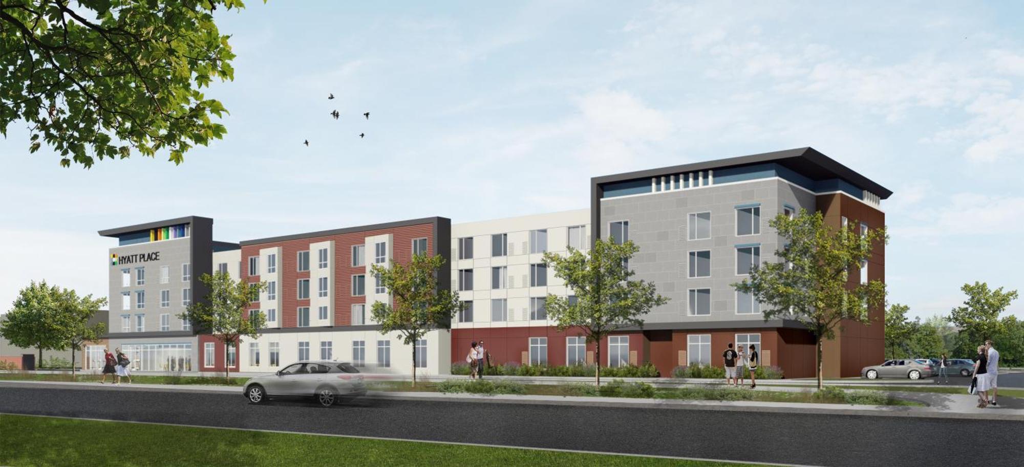Hyatt Place Sacramento International Airport Exterior foto